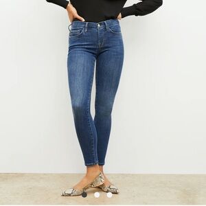 Frame Le Skinny de Jeanne Dublin Blue, size27